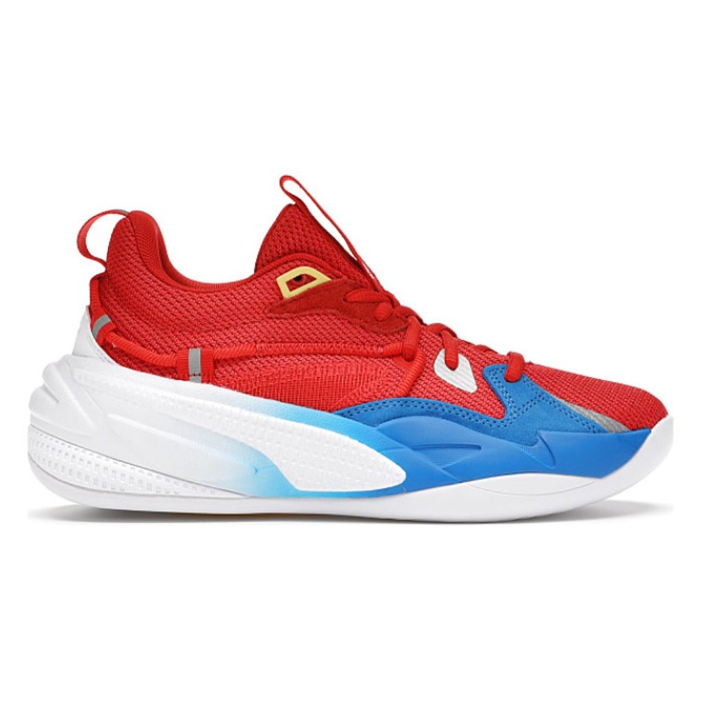 [BRAND NEW] PUMA RS-DREAMER SUPER MARIO 64 GRADE SCHOOL SHOES SIZE 5Y - DMGD BOX